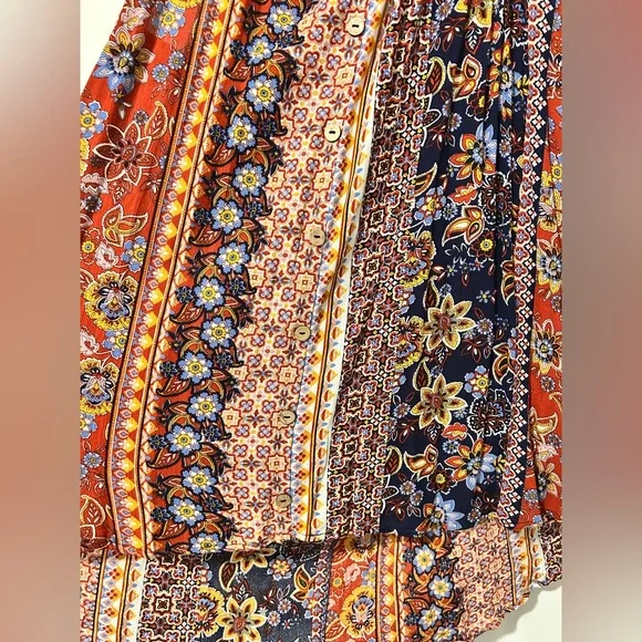 NWT Daytrip Buckle Floral Print Keyhole Tank Top - Picture 6 of 15